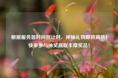 根據(jù)服務器時間倒計時，神秘禮物即將揭曉！快來參與抽獎贏取豐厚獎品！