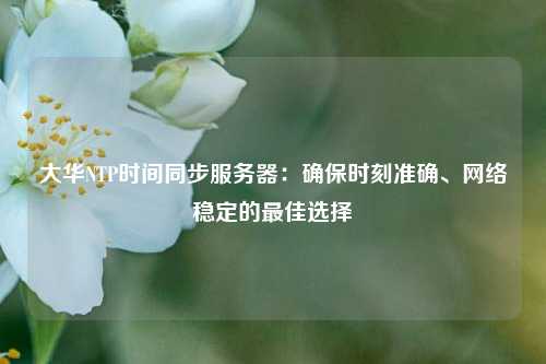 大華NTP時(shí)間同步服務(wù)器：確保時(shí)刻準(zhǔn)確、網(wǎng)絡(luò)穩(wěn)定的最佳選擇